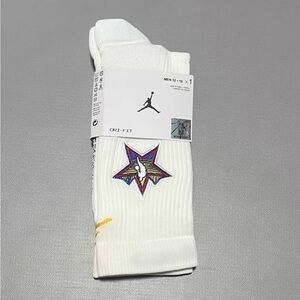 Nike White Athletic Socks Performance Comfort